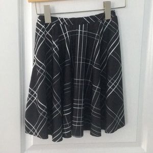 Plaid School-Girl Skirt
